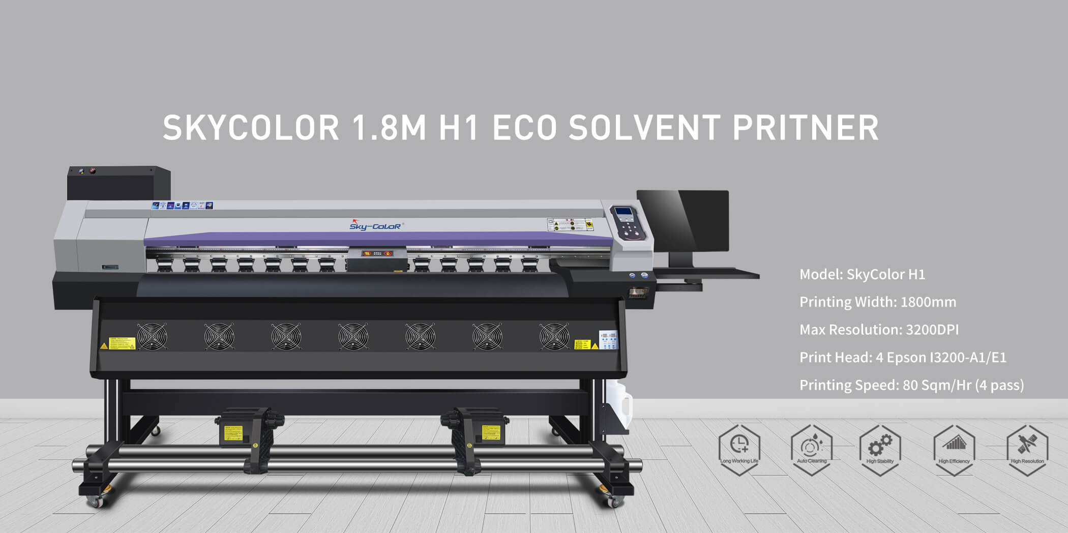 Eco solvent printer/Banner printer /Advertising Printing